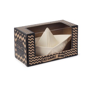 Jouet de bain bateau origami