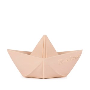 Jouet de bain bateau origami nude