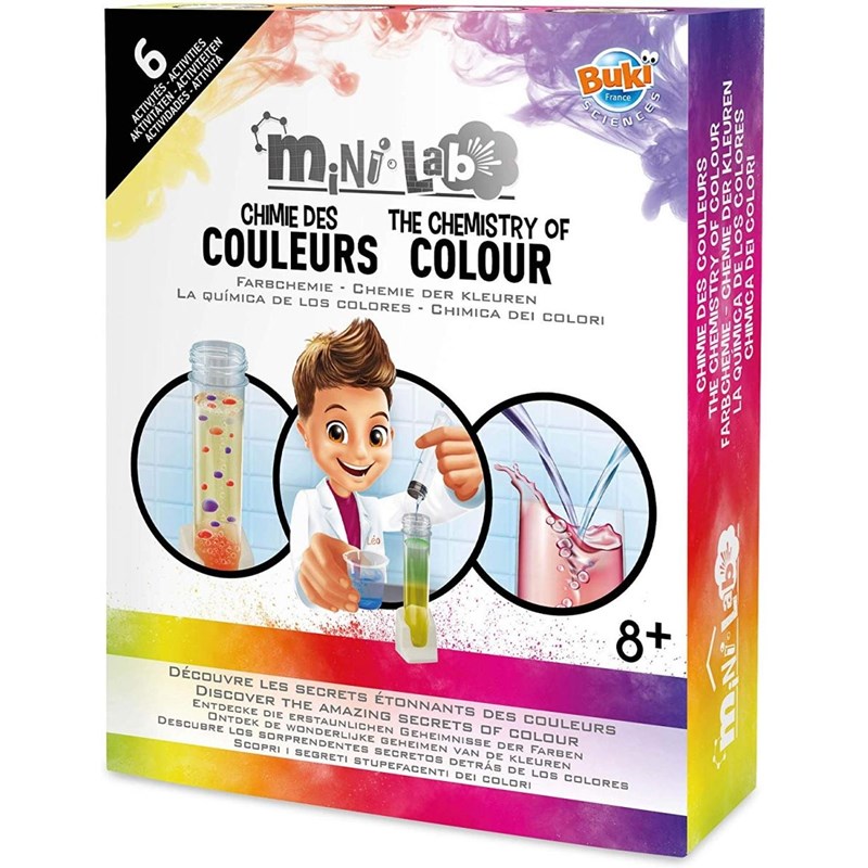 Mini lab chimie des couleurs