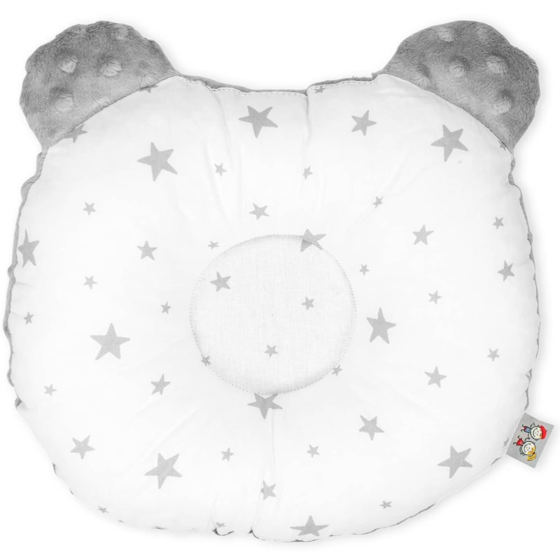Coussin anti tête plate stella blanc 30
