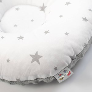 Coussin maintien anti tête plate stella