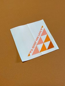 Etiquettes spéciale quilt  à coudre