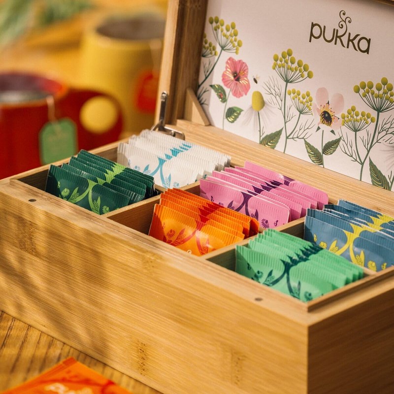 Coffret Pukka bambou 42 thé infusion