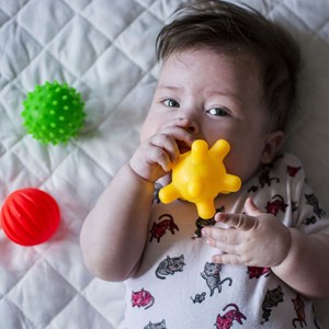 Balles sensorielles montessori coffret 5