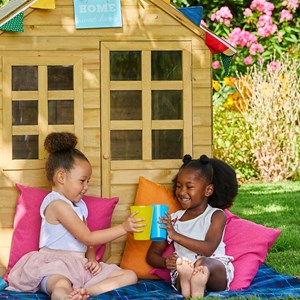 Maisonnette cabane enfant avec cuisine