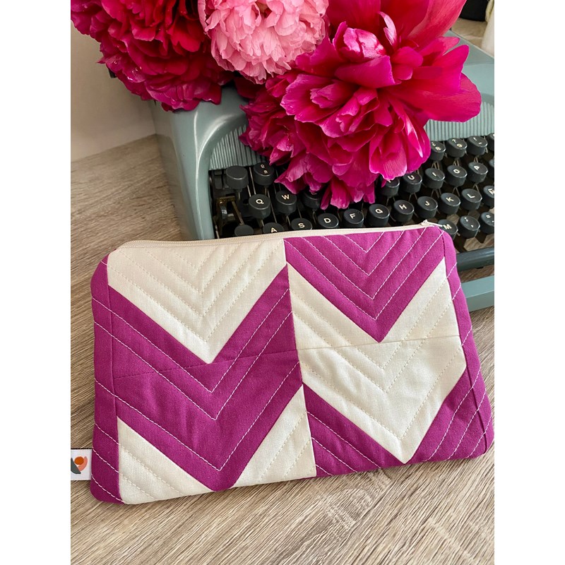 Kit couture quilt trousse arrow dahlia