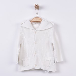 Cardigan bébé en tricot - maille de