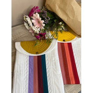 Kit quilt moderne pochette california sf