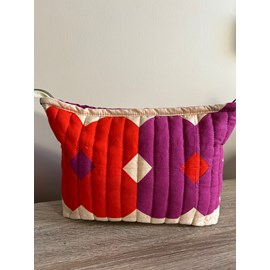 Kit couture quilt flower pouch peony