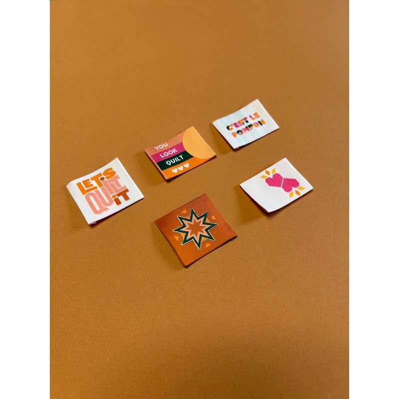 Etiquettes à coudre