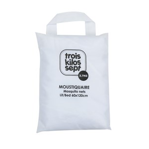 Moustiquaire bébé blanc 46x83 cm