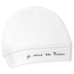 Bonnet naissance blanc 0 mois