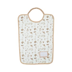 Lot de 2 bavoirs maternelles ecru