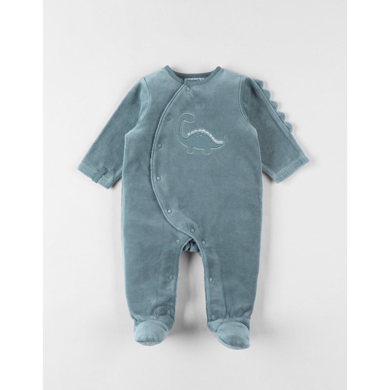 Pyjama en velours côtelé, dino 0m