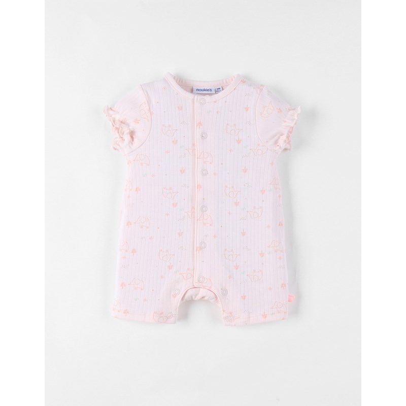Barboteuse, coton fantaisie 9m
