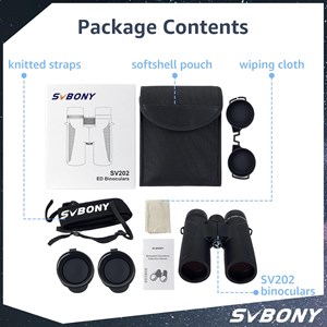 Jumelles 10x50 ed étanches svbony