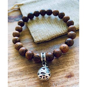 Bracelet de relfexion en bois pr&#233;cieux