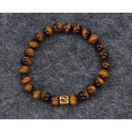 Bracelet œil de tigre lion