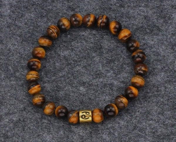 Bracelet œil de tigre vierge