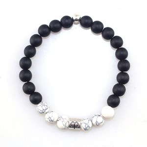 Bracelet howlite vierge