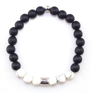 Bracelet howlite vierge