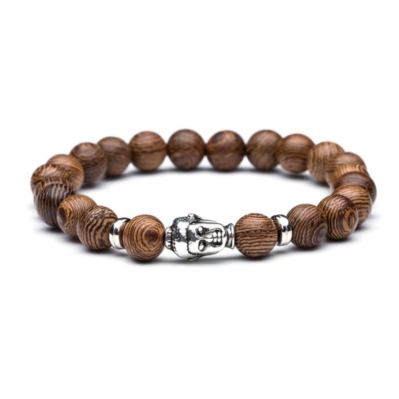 Bracelet buddha en bois precieux