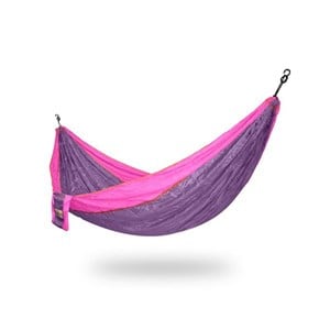 Hamac randonnée parachute mauve