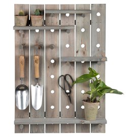 Etagère murale en bois multi fonctions