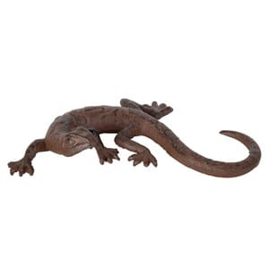 Lézard en fonte 18 cm déco jardin