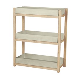 Etagere a plantes rectangulaire bois