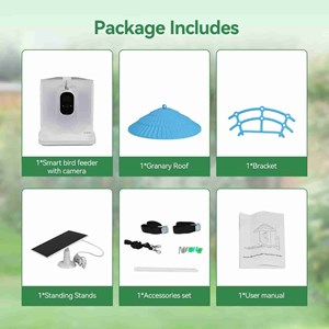 Mangeoire caméra oiseaux hd svbony