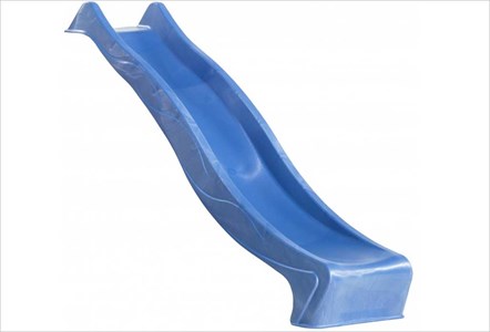 Glissière de toboggan bleue 2m20