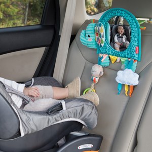 Jouet d'activités à suspendre éléphant miroir