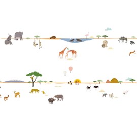 Frise adhésive safari