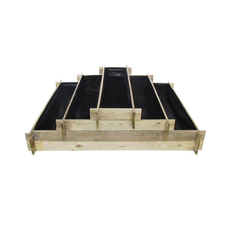 Cémonjardin - Potager pyramide en bois