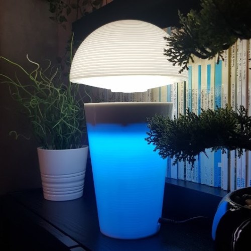 Lampe en lévitation modulaire althuria m