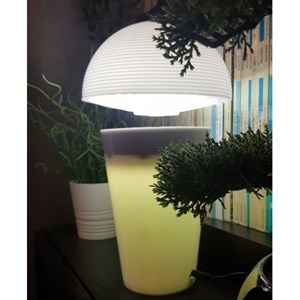 Lampe en lévitation modulaire althuria m