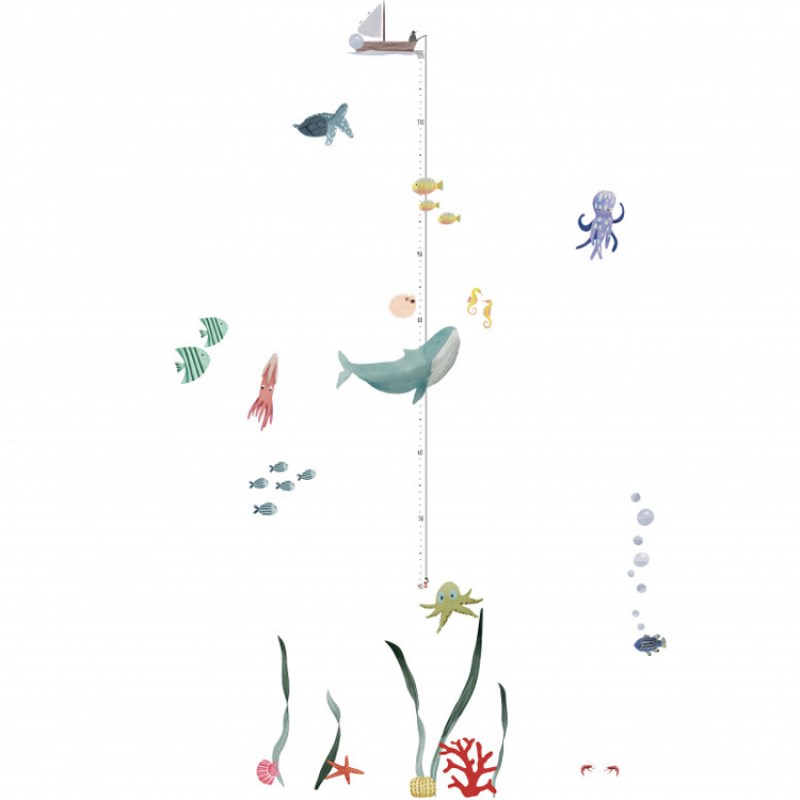 Sticker toise l'océan