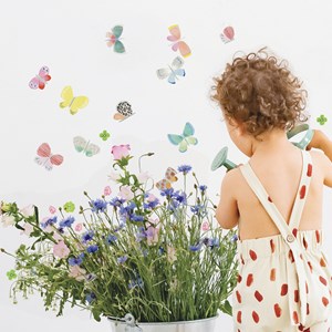 Stickers just a touch papillons