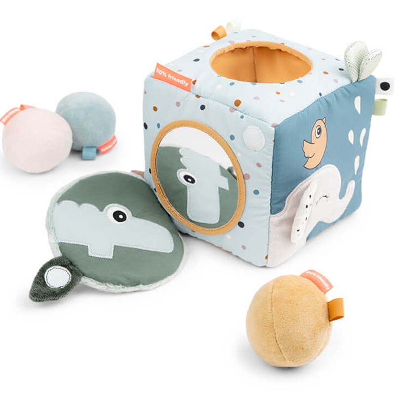 Cube d'éveil deer friends multicolore