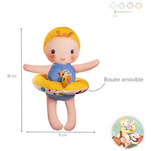 Poupée de bain gaspard