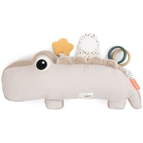 Done by deer - Peluche d'activités croco sable