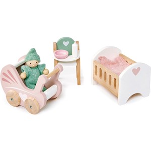 Chambre de bébé pour maison de poupée