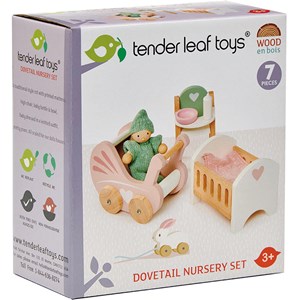 Chambre de bébé pour maison de poupée