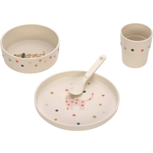 Lassig - Coffret repas little mateys (4 pièces)