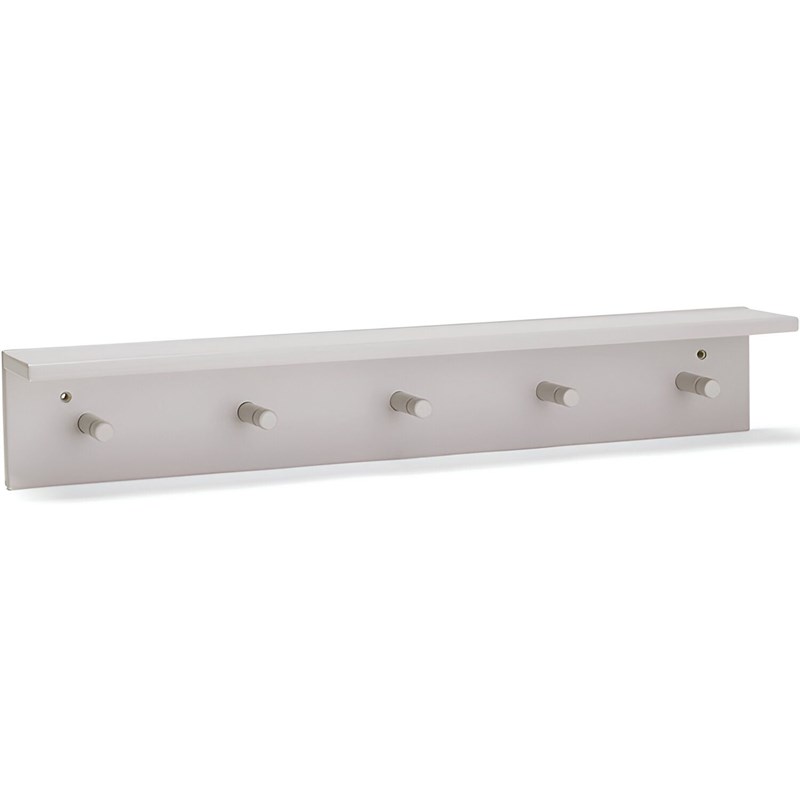 Porte manteau mural gris star