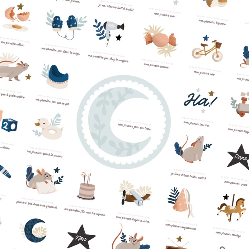 Affiche mes premières fois souris (Les Petites Dates) - Image 3