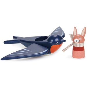 Hirondelle et son ami lapin