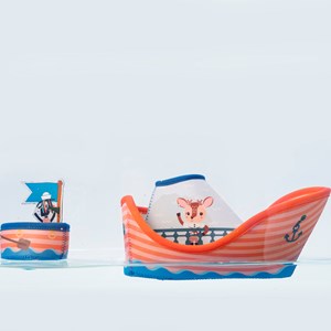 Jouet de bain bateau de pirate jack