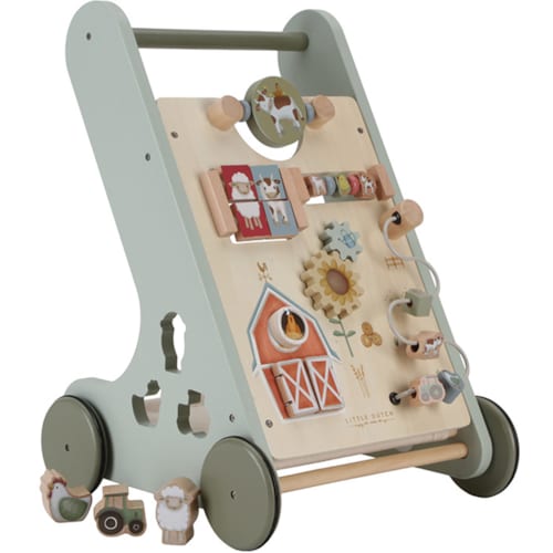 Little Dutch - Chariot de marche en bois little farm